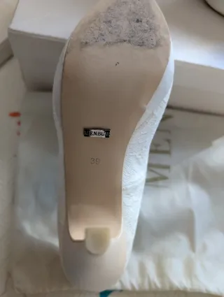 Zapatos de Novia Menbur Talla 39