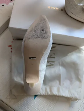 Zapatos de Novia Menbur Talla 39