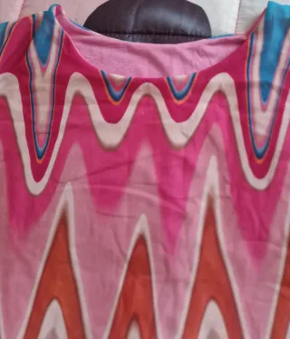 Maglia donna fantasia multicolor