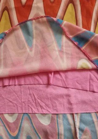 Maglia donna fantasia multicolor