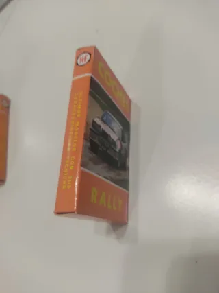 Baraja Coches Rally Heraclio Fournier. Cartas.