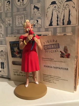 Figura Tintin Castafiore con loro