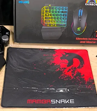 Teclado y Ratón Gaming RGB