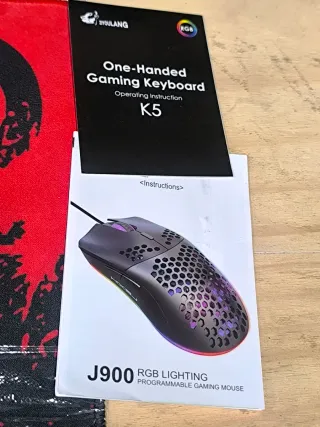 Teclado y Ratón Gaming RGB