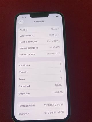 iPhone 13 Pro 128GB azul sierra
