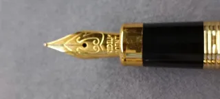 Penne stilografiche Iridium Point dorate