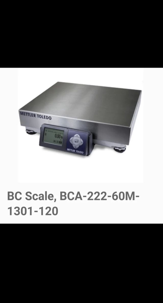 Báscula profesional Mettler Toledo BC-60