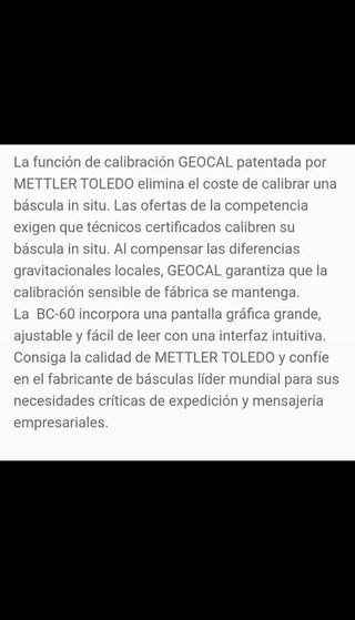 Báscula profesional