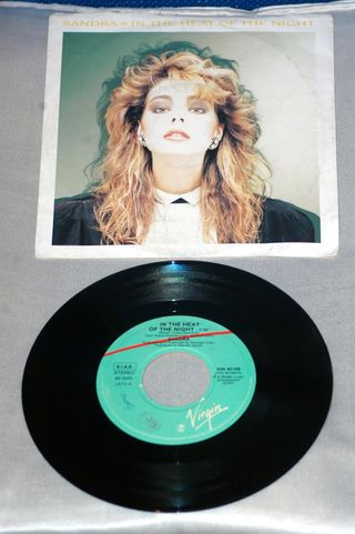 Pack 5 dischi 45 giri dance italo disco anni 80