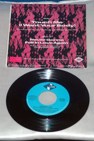 Pack 5 dischi 45 giri dance italo disco anni 80