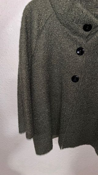 Capa borreguito verde militar