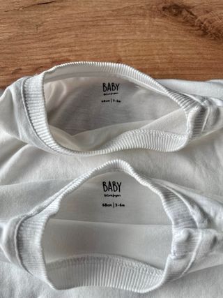 Pack 2 camisetas manga larga 3-6 meses