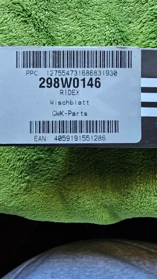 Limpiaparabrisas Ridex sin usar (universales)