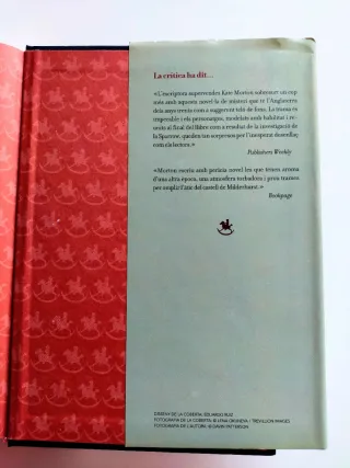 'L'últim adéu' Kate Morton