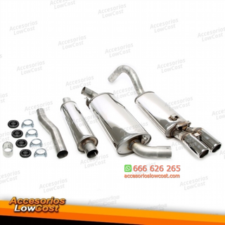 Sistema TA Technix de acero inoxidable 2x70mm apt