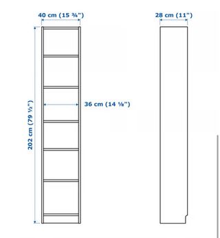 Estantería Billy Blanca