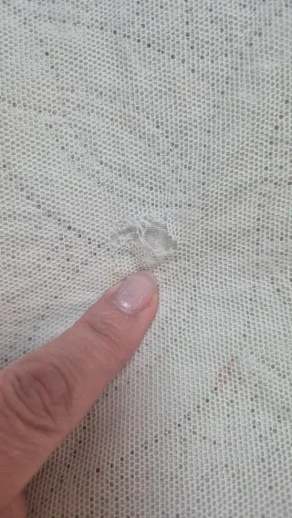 Manteletas de tul tupido de falllera