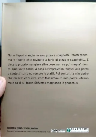 DVD + Libro Massimo Troisi