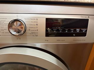 Lavadora Bosch Serie 6 8kg 1400rpm