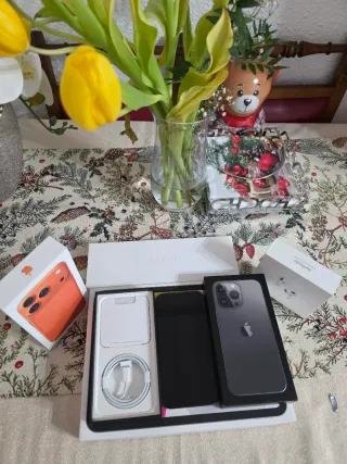 🆘️iPhone 13 Pro pizarra gris 128g🆘️