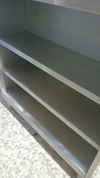 Estantería Acero Inox 98x35x102cm