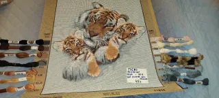 Kit Mezzopunto Tigre 50x40 cm