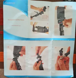 Palo Selfie Arespark con Mando Bluetooth