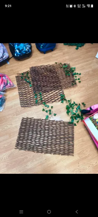 Valla artificial decorativa