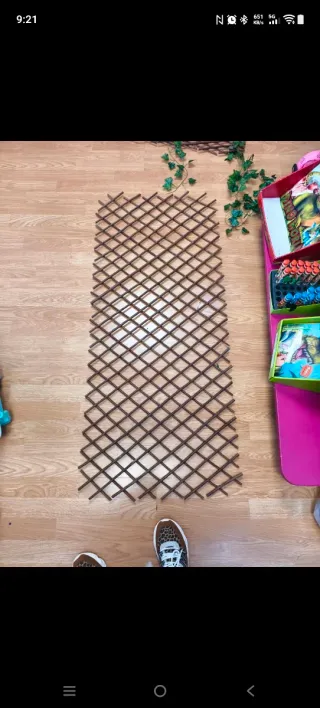 Valla artificial decorativa