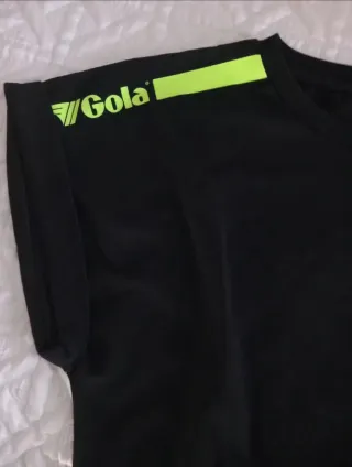 T-shirt Gola donna nera