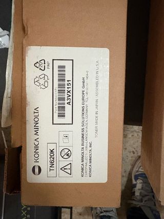 Tóner Konica Minolta TN620K Negro