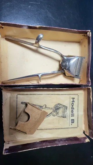 Maquinilla barbería antigua Modell B