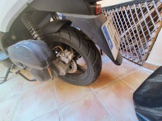 Moto Scooter Hanway Tourer 125 Negra/Blanca