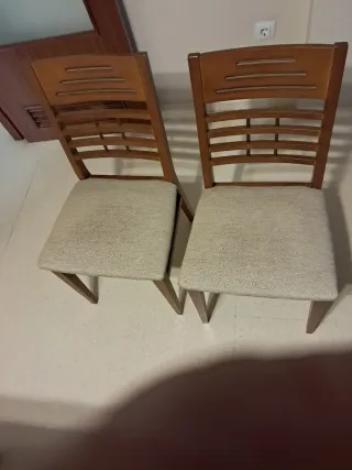 Mesa extensible + 6 sillas