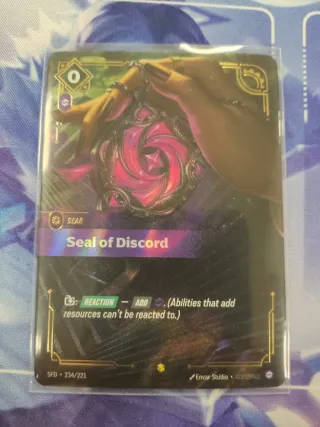 Seal of Discord - Riftbound de segunda mano por 100 EUR en