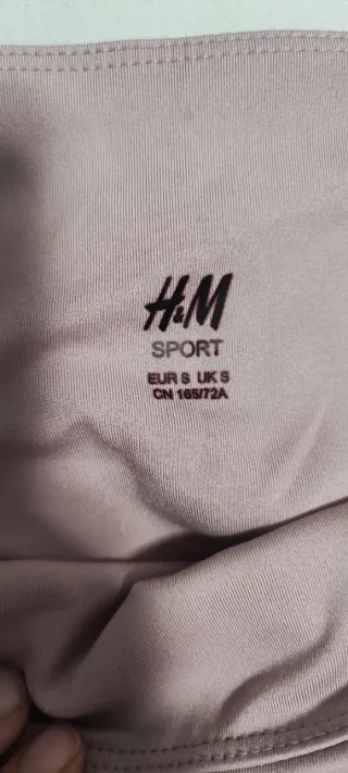 Mallas deportivas H&M Talla S Rosa