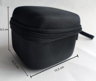 Estuche rígido cuadrado negro