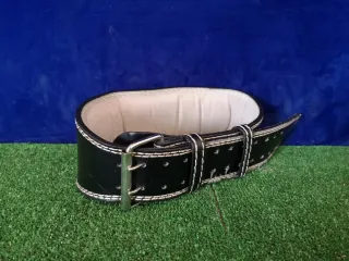 Cinturón halterofilia Lonsdale London cuero – 1m