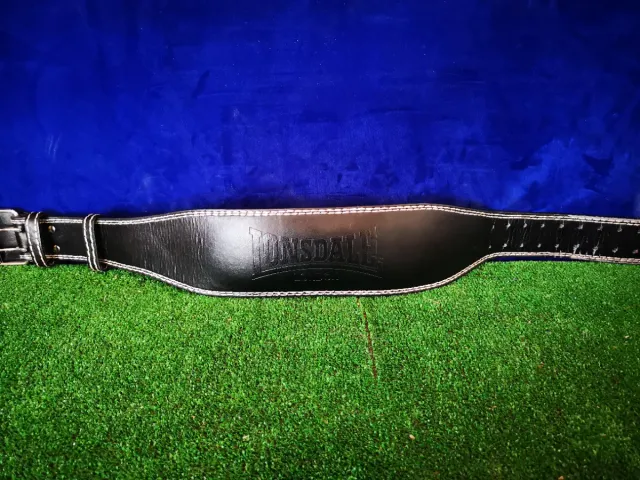 % Cintura sollevamento pesi Lonsdale London in pelle - 1m