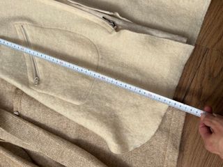 Lote Chaleco y Chaqueta Beige/Blanco