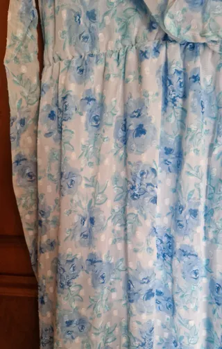 Abito donna elegante fantasia floreale