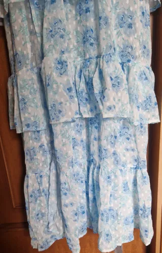 Abito donna elegante fantasia floreale
