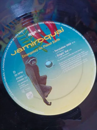 Jamiroquai Emergency On Planet Earth Vinilo