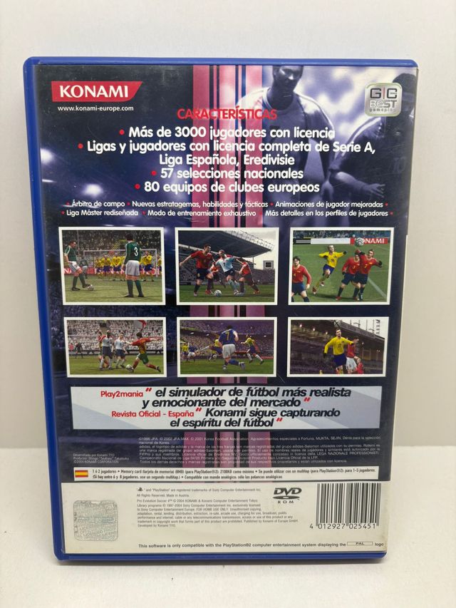 Pro Evolution Soccer 4 PS2 PAL