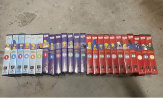 24 VHS Los Simpsons