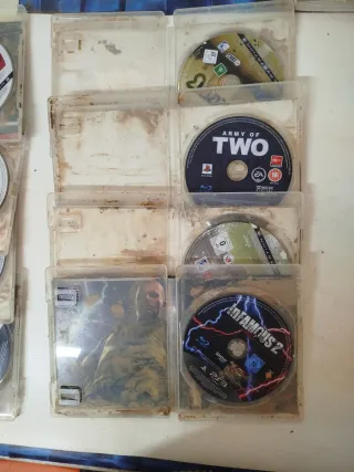 Lote 8 juegos PS3 afectados por DANA