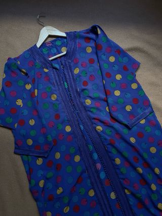 Kimono Marroquí Tradicional Multicolor