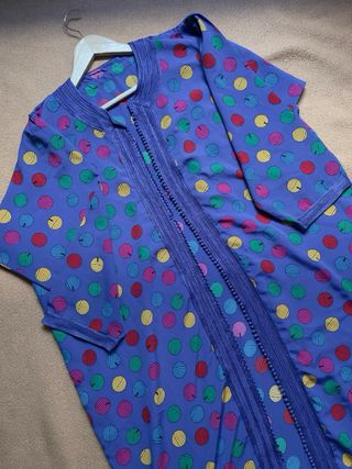 Kimono Marroquí Tradicional Multicolor