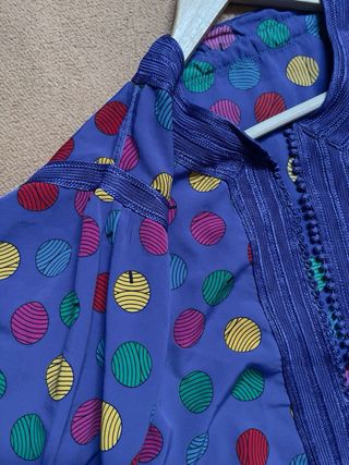 Kimono Marroquí Tradicional Multicolor