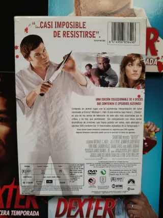 Dexter DVD Temporadas 1-4